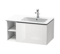 Duravit Duravit Meuble sous lavabo L-Cube 82x48,1x40 cm, 1 tiroir, évier à droite, blanc brillant Quantité:1