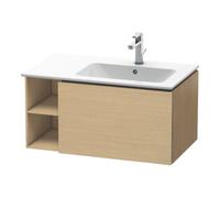 Duravit Duravit Meuble sous-lavabo L-Cube 82x48,1x40 cm, 1 tiroir, vasque droite, blanc œuf naturel Quantité:1