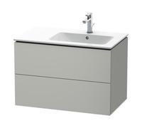 Duravit Duravit Meuble sous-lavabo L-Cube 82x48,1x55 cm, 2 tiroirs, Droit, béton gris mat Quantité:1