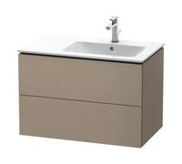 Duravit Duravit Meuble sous-lavabo L-Cube 82x48,1x55cm, 2 tiroirs, évier à droite, lin Quantité:1