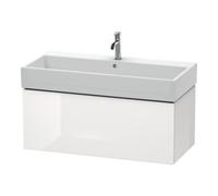 Duravit Vasque L-Cube LC617808585 98,4x45,9 cm Blanc brillant suspendue 2000 coulissant