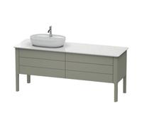 Duravit Duravit Meuble sous lavabo Luv 173,3x57 cm, 2 tiroirs, 2 AZ, st, gauche, st-g m Quantité:1