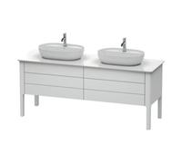 Duravit Duravit Meuble sous lavabo Luv 173,3x57x74,3cm, 2 tiroirs, 2 portes, blanc mat Quantité:1