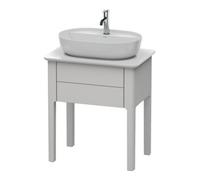 Duravit Duravit Meuble sous lavabo Luv 63,8x45x74,3 cm, 1 tiroir, st, Nord blanc mat Quantité:1