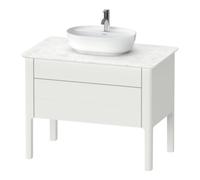 Duravit Duravit Meuble sous lavabo Luv 93,8x57x74,3cm, 1 tiroir, 1 porte, st, No w m Quantité:1