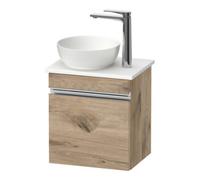 Duravit Duravit Meuble sous-lavabo mural Sivida 40x44x32,5 cm, porte, chromé, gauche, œuf marbre Quantité:1