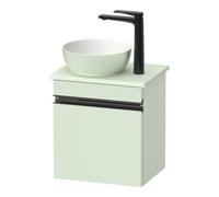 Duravit Duravit Meuble sous lavabo mural Sivida 40x44x32,5 cm, porte, vert mat, droite, petit modèle Quantité:1