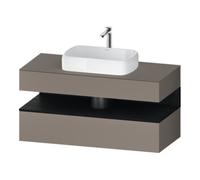 Duravit Duravit Meuble sous-lavabo Qatego 120x55x60 cm, E chêne/blanc mat, placard, niche Quantité:1