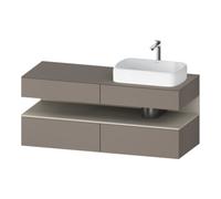 Duravit Duravit Meuble sous-lavabo Qatego 140x55x60 cm, T m/ba m, Pl, Bec. dr. Quantité:1