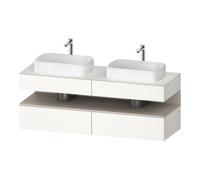 Duravit Duravit Meuble sous lavabo Qatego 160x55x60 cm, T m/we m, Pl, lavabo double face Quantité:1