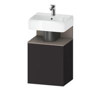 Duravit Duravit Meuble sous lavabo Qatego 44x35x64,5 cm, 1 porte, bas, mat Grap Quantité:1