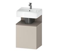 Duravit Duravit Meuble sous-lavabo Qatego 44x35x64,5 cm, 1 porte, droite, bas. m/tau ma Quantité:1