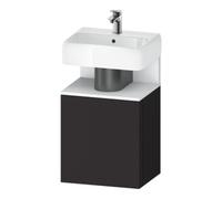 Duravit Duravit Meuble sous-lavabo Qatego 44x35x64,5 cm, 1 tiroir, tiroir gauche, blanc mat avec grip Quantité:1