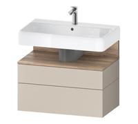 Duravit Duravit Meuble sous-lavabo Qatego 79x47x59 cm, E Ma/t m, 1 porte, avec niches Quantité:1