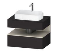 Duravit Duravit Meuble sous-lavabo Qatego 80x55x60cm, T avec porte, placard, niche Quantité:1