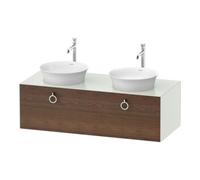 Duravit Duravit Meuble sous-lavabo White Tulip 130x55 cm, 1 tiroir, blanc brillant, sans miroir Quantité:1