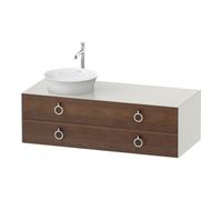 Duravit Duravit Meuble sous lavabo White Tulip 130x55 cm, 2 tiroirs, blanc, laqué, sans miroir Quantité:1