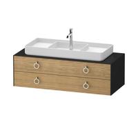 Duravit Duravit Meuble sous lavabo White Tulip 130x55 cm, B mi, E Nat gra m, k Ein/m Be Quantité:1