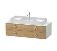 Duravit Duravit Meuble sous-lavabo White Tulip 130x55 cm, B mi, E Nat w m, k Ein/o Be Quantité:1