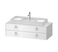 Duravit Duravit Meuble sous-lavabo White Tulip 130x55 cm, B mi, w g, k avec éclairage Quantité:1