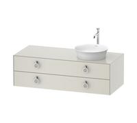 Duravit Duravit Meuble sous lavabo White Tulip 130x55 cm, H L, sans robinetterie, avec tiroir Quantité:1