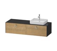 Duravit Duravit Meuble sous lavabo White Tulip 160x55 cm, B r, E Nat gra g, k Ein/o Be Quantité:1