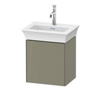Duravit Duravit Meuble sous lavabo White Tulip 38,4x29,8 cm, 1 tiroir, gauche, gris pierre brillant Quantité:1