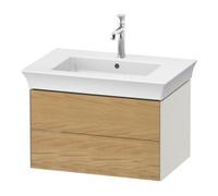 Duravit Duravit Meuble sous-lavabo White Tulip 68,4x45,8 cm, E Nat no w m, 2 tiroirs, suspendu Quantité:1