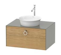 Duravit Duravit Meuble sous lavabo White Tulip 80x55 cm, 1 tiroir, 1 étagère Quantité:1