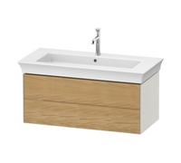 Duravit Duravit Meuble sous lavabo White Tulip 98,4x45,8 cm, E Nat no w m, 2 tiroirs, suspendu Quantité:1