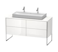 Duravit Duravit Meuble sous-lavabo XSquare 140x54,8x77,8 cm, 4 tiroirs, debout, blanc brillant Quantité:1
