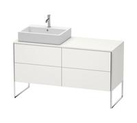 Duravit Duravit Meuble sous lavabo XSquare 140x77,8x53,8 cm, 4 tiroirs, st, blanc l, No w m Quantité:1