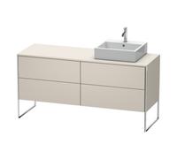 Duravit Duravit Meuble sous lavabo XSquare 160x54,8x77,8 cm, 4 tiroirs, taupe Quantité:1