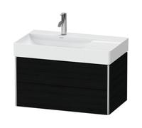 Duravit Duravit Meuble sous lavabo XSquare 78,4x46x39,7 cm, 2 tiroirs, G, suspendu, blanc œuf Quantité:1