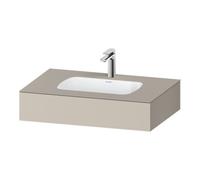 Duravit Duravit Meuble sous-vasque encastré Qatego 80x55x17 cm, T m, m Kons, 1 découpe, m ÜL Quantité:1
