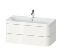 Duravit Duravit Meuble sous-vasque Happy D.2 Plus 97,5x49cm, 1 porte, blanc brillant, 2 tiroirs Quantité:1