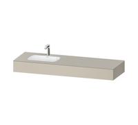 Duravit Duravit Meuble sous-vasque Qatego 160x55x17 cm, avec K, 1 AS, avec Ü, B l, T mat Quantité:1
