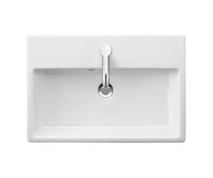 Duravit Duravit Meuble vasque Comp fermé Vero Air 60x40cm, c/LV, HLP, sans trop-plein, blanc Quantité:1