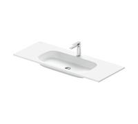 Duravit Duravit Meuble vasque DuroCast Plus Sivida 122x48,5 cm, avec trou de robinet, blanc satiné Quantité:1