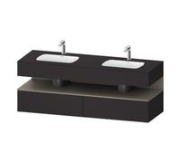 Duravit Duravit Meuble vasque encastré Qatego 160x55x60 cm, Kon-WTU, base avec Grap mat Quantité:1