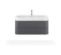 Duravit Duravit Meuble vasque Happy D.2 100x50,5 cm, blanc, m HL, ÜL, plan vasque avec trou robinet Quantité:1