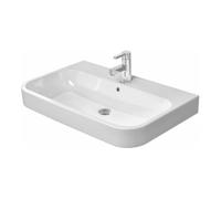 Duravit Duravit Meuble vasque Happy D.2 80x50,5 cm, blanc, fermé, avec robinetterie, trop-plein, bonde Quantité:1
