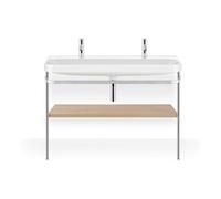 Duravit Duravit Meuble vasque Happy D.2 Plus 117,5x49 cm, 1 mitigeur, avec console, œuf méditerranéen Quantité:1