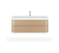 Duravit Duravit Meuble vasque Happy D.2 Plus 117,5x49cm, 2 tiroirs, 1 mitigeur, oeuf médit. Quantité:1