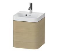 Duravit Duravit Meuble vasque Happy D.2 Plus 40x36cm, 1 T, raccord gauche, avec trop-plein, Medit. Ei Quantité:1