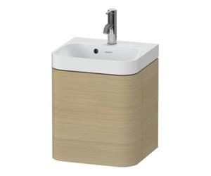 Duravit Duravit Meuble vasque Happy D.2 Plus 40x36cm, 1 T, raccord gauche, avec trop-plein, Medit. Ei Quantité:1