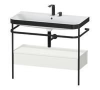 Duravit Duravit Meuble vasque Happy D.2 Plus 97,5x49 cm, 2 tiroirs, sans robinet, avec console, 1 tiroir Quantité:1