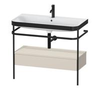 Duravit Duravit Meuble vasque Happy D.2 Plus 97,5x49cm, 1 mitigeur, avec console, 1 tiroir Quantité:1