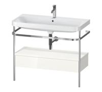 Duravit Duravit Meuble vasque Happy D.2 Plus 97,5x49cm, 1 T, blanc, mitigeur console, 1 tiroir Quantité:1