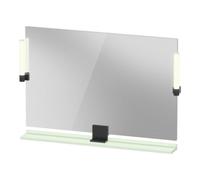 Duravit Duravit Miroir LED 9 W Sivida 105x65x3,6 cm, gris moyen, Leucht., au, stl, G sw Quantité:1